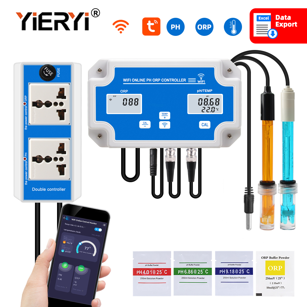 Planted Aquarium Test Kit - 스마트 WIFI 온라인 미터 PH ORP