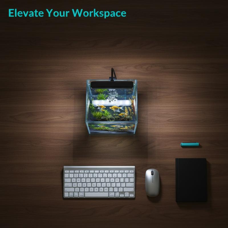 Aquarium Planted Tank - USB 수족관 클립 조명, 가정 사무실