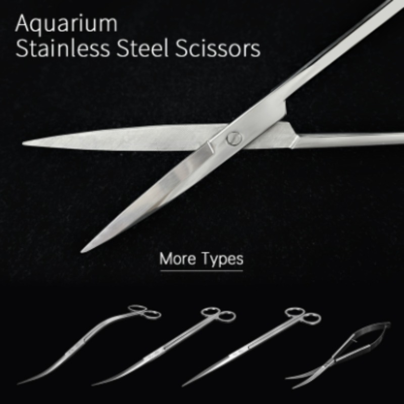 Planted Aquarium Tools - 위크 아쿠아 스테인리스 스틸 수초 가위