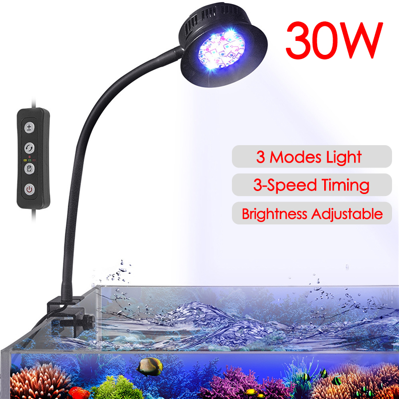 Led Planted Tank Light - 30W 수족관 물고기 탱크 바다 물