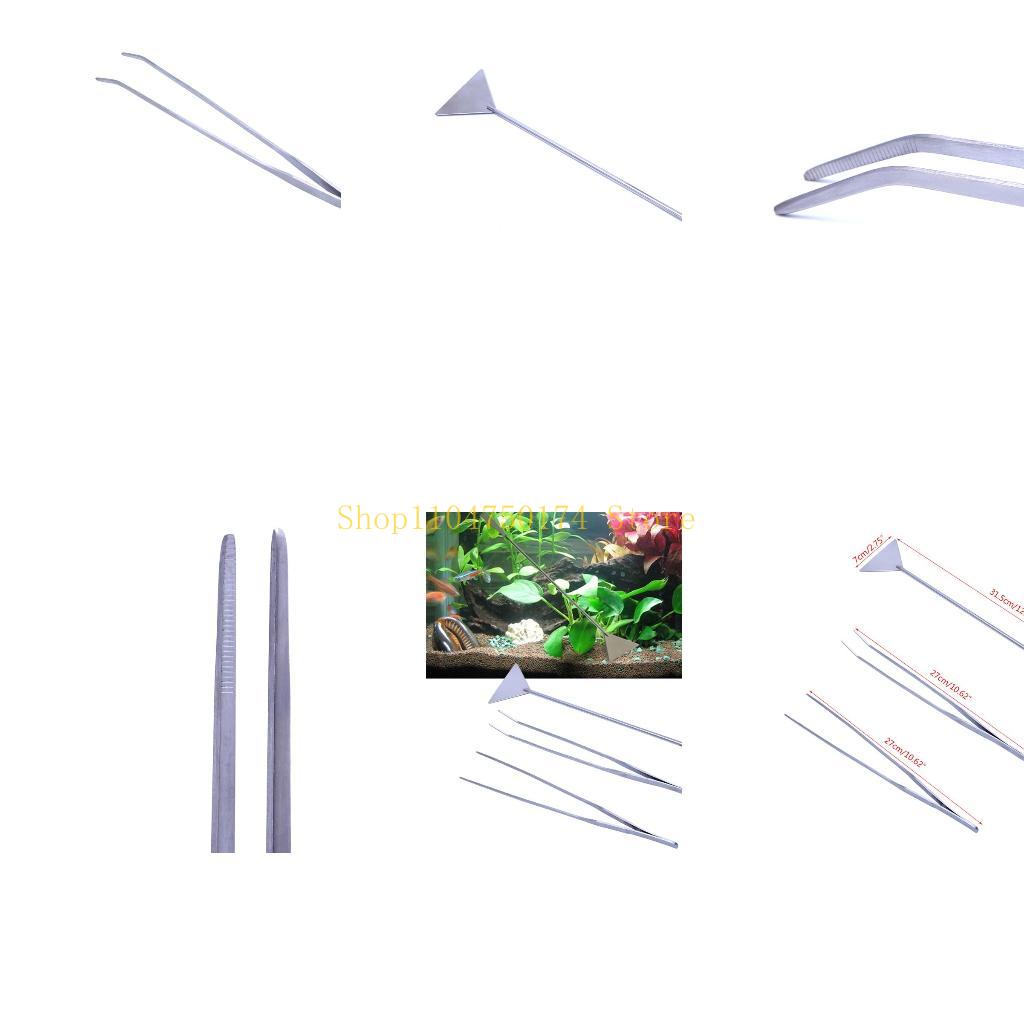 Aquarium Plants For Sale - 3 조각 수족관 족집게 주걱 스테인레스