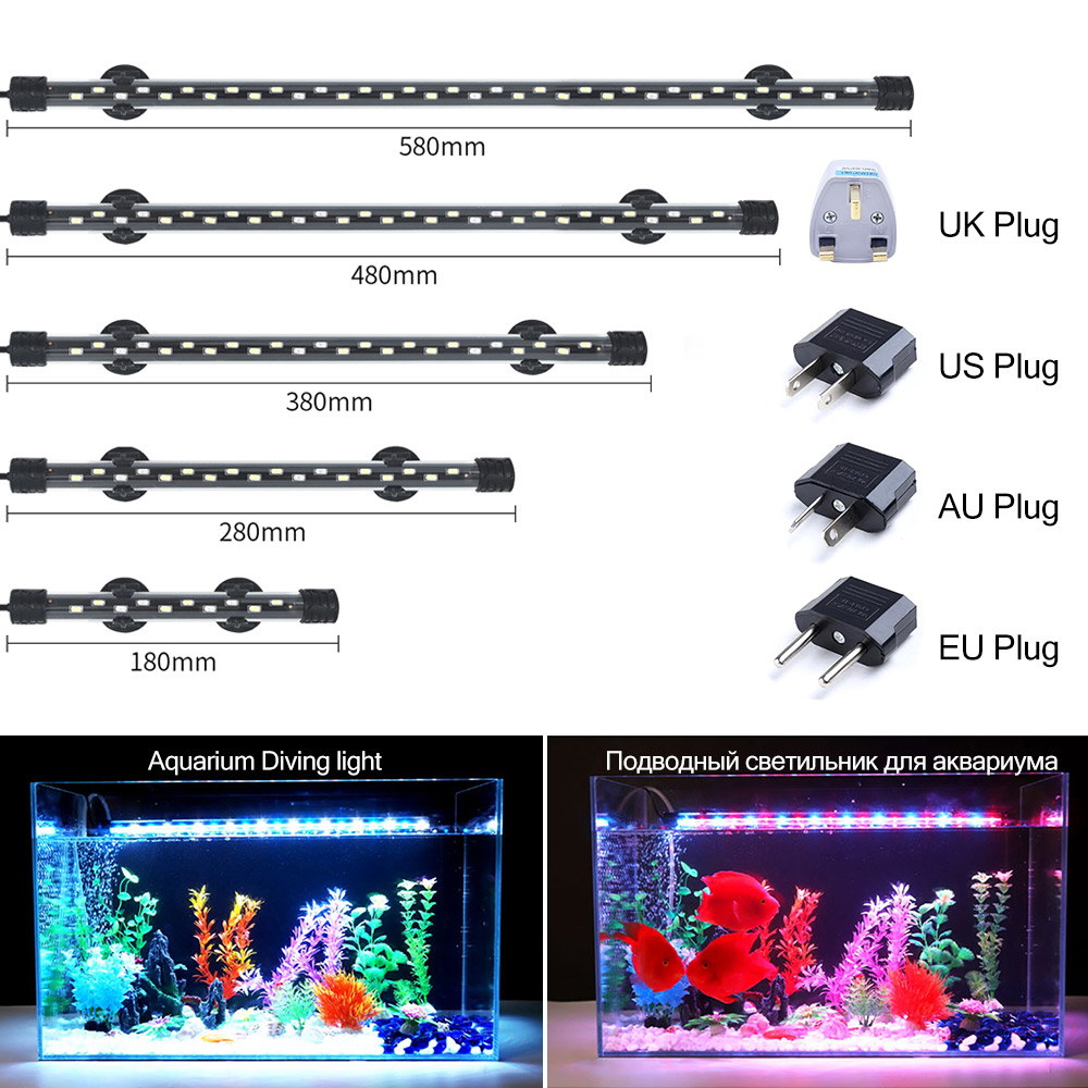 Led Planted Tank Light - 90-260V 수족관 빛 LED 방수 물고기