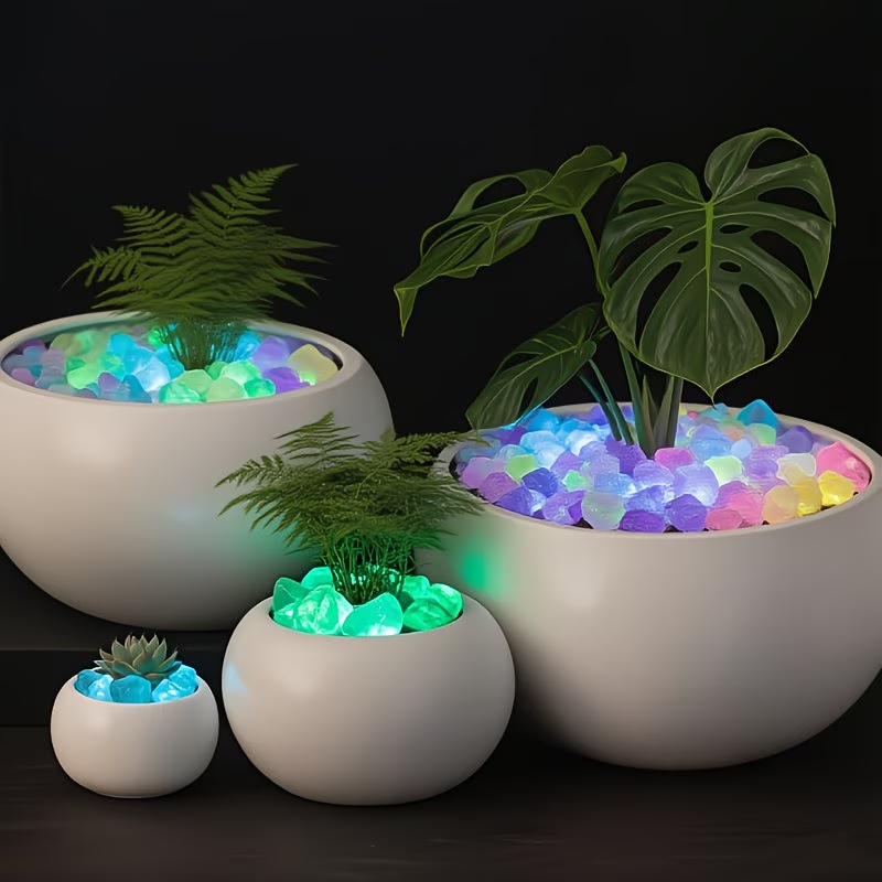 300PCS 빛나는 조약돌 세트, 0.9-1.5cm 수 - Aquarium Planted Tank 리뷰 및 가격