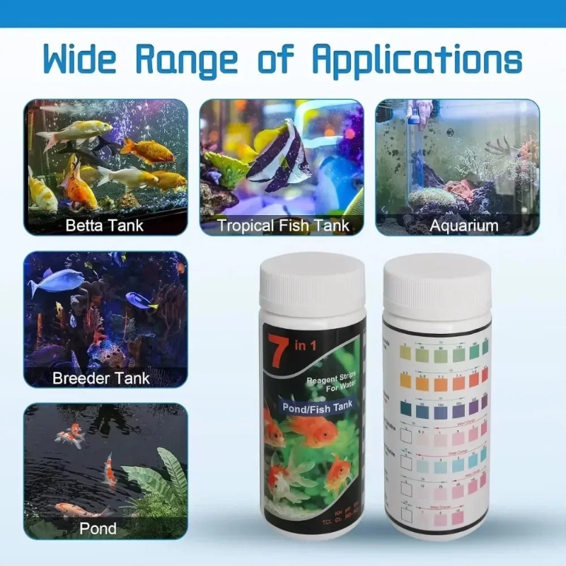 핫세일 수족관 테스트 스트립 PH 테스트 스트립 수질  - Planted Aquarium Test Kit 리뷰 및 가격