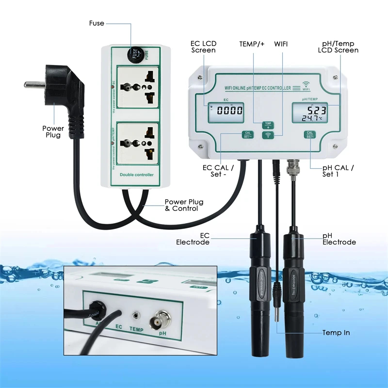 GA 투야 와이파이 3-in-1 수족관 PH 컨트롤러  - Planted Aquarium Test Kit 리뷰 및 가격