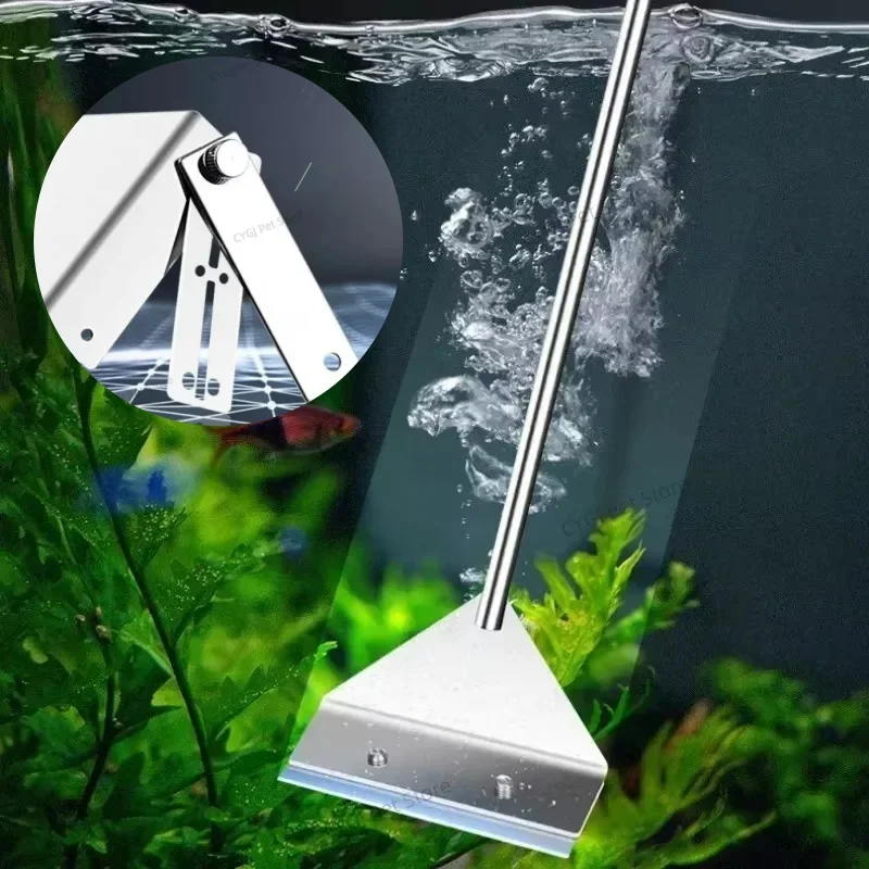 수조 청소 도구 평면 모래 조류 제거 이중 용도 유리  - Planted Aquarium Tools 리뷰 및 가격