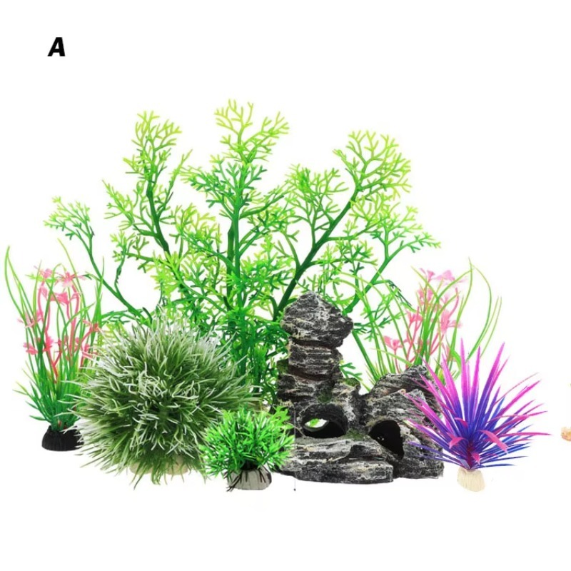10개입 인기 신상품 플라스틱 시뮬레이션 수족관 장식  - Aquarium Plants For Sale 리뷰 및 가격