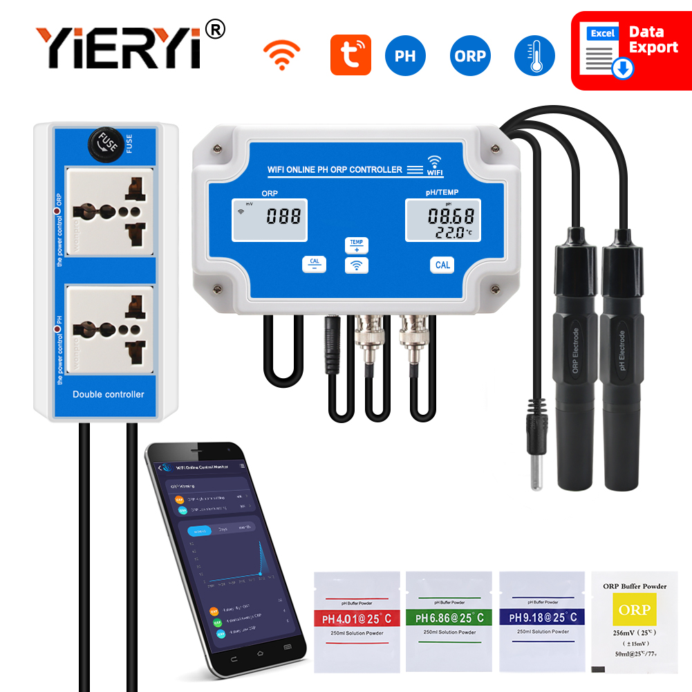 스마트 WIFI 온라인 미터 PH ORP 온도 수족관  - Planted Aquarium Test Kit 리뷰 및 가격
