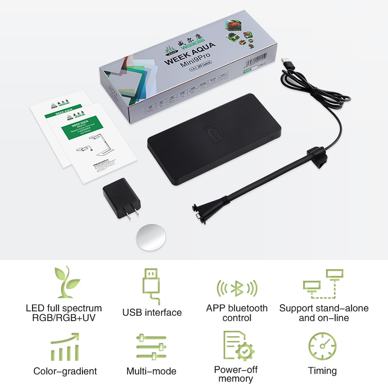 핫세일 미니9프로 나노 테라리움 라이트 USB 실내 식 - Aquarium Plants For Sale 리뷰 및 가격