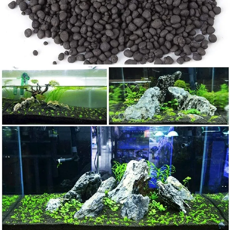 500g 수족관 식물용 흙 배지 비료 천연 점토 자갈  - Aquarium Planted Soil 리뷰 및 가격