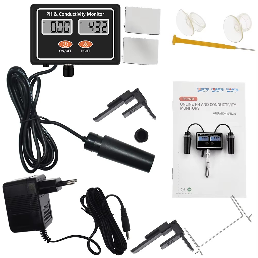 수질 실시간 연속 모니터링 온라인 PH EC 모니터 전 - Planted Aquarium Test Kit 리뷰 및 가격