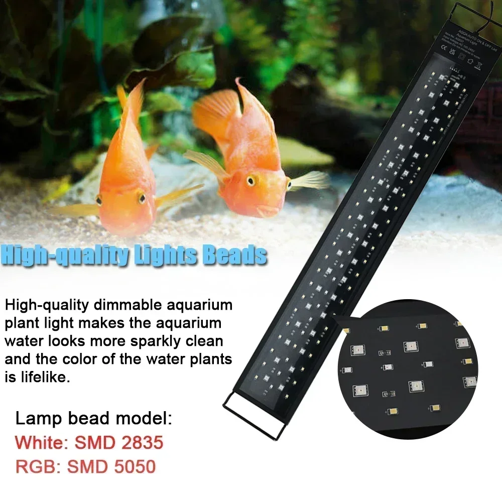 IP68 방수 수족관 LED 조명, 수생 식물 성장 램 - Led Planted Tank Light 리뷰 및 가격
