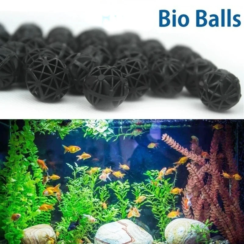 50/100Pcs 홈 수족관 연못 바이오 공 16mm  - Planted Aquarium Fertilizer 리뷰 및 가격