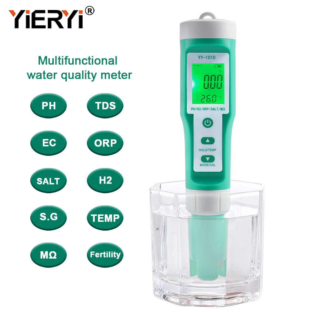 10 in 1 수질 모니터 테스터 pH TDS Ec O - Planted Aquarium Test Kit 리뷰 및 가격