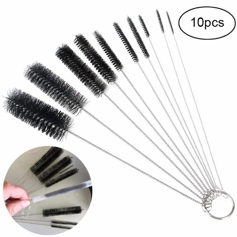 10 개/대 수족관 튜브 파이프 청소 브러시 ​​스테인 - Planted Aquarium Tools 리뷰 및 가격