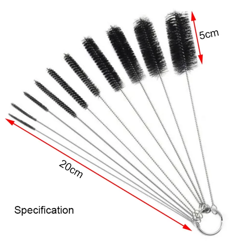 10 개/대 수족관 튜브 파이프 청소 브러시 ​​스테인 - Planted Aquarium Tools 리뷰 및 가격