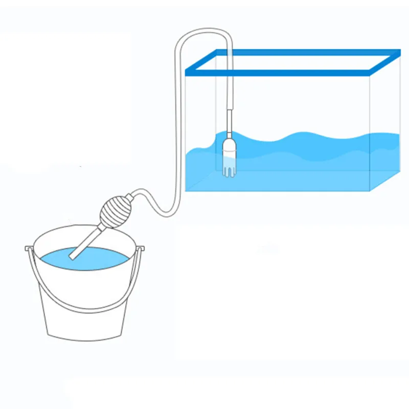 수족관 사이펀 물고기 탱크 사이펀 진공 청소기 펌프 반 - Planted Aquarium Tools 리뷰 및 가격