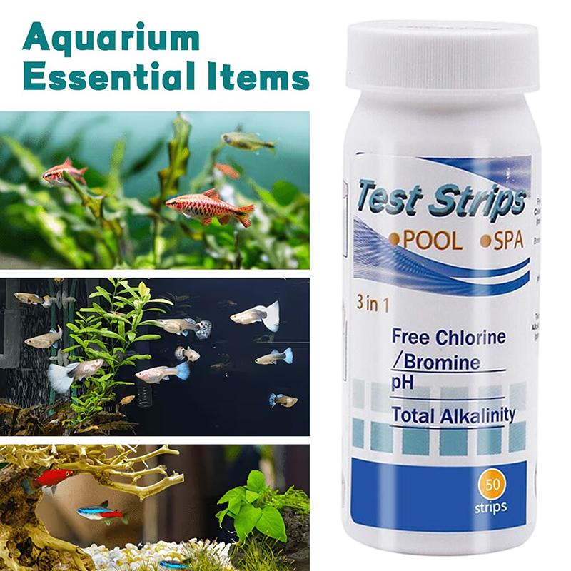 수족관 물 테스트 스트립 9 in 1 고정밀 빠른 결과 - Aquarium Planted Tank 리뷰 및 가격