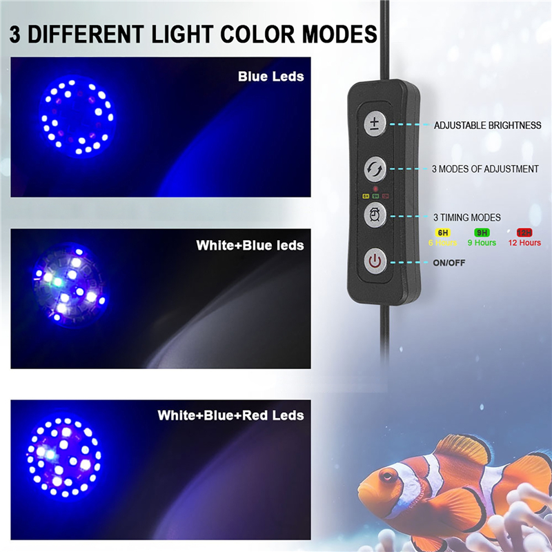 30W 수족관 물고기 탱크 바다 물 바닷물 해양 산호초 - Led Planted Tank Light 리뷰 및 가격