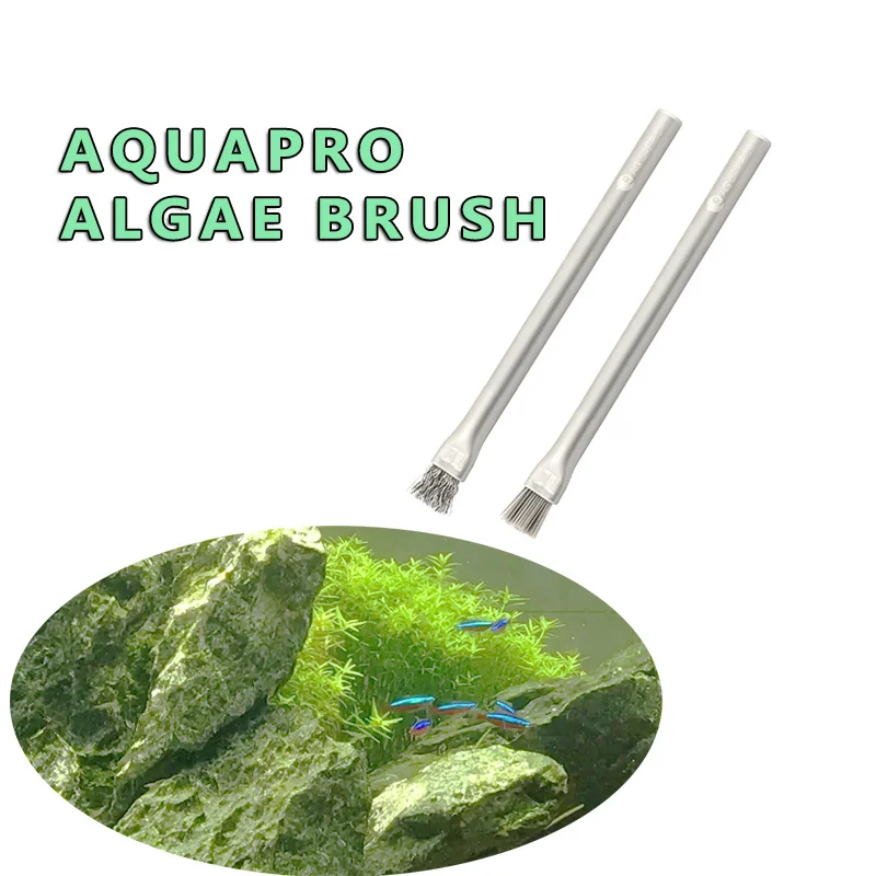 Aquapro 조류 브러시 청소 브러시 ​​물고기 탱크 - Planted Aquarium Tools 리뷰 및 가격