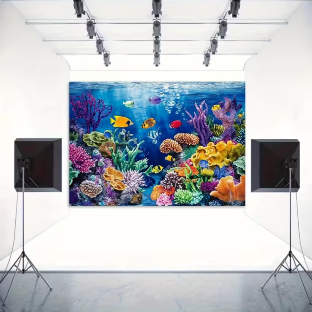 해저 세계 해양 생물 테마 배경 장식 해저 물고기 산호 - Planted Aquarium Photos 리뷰 및 가격