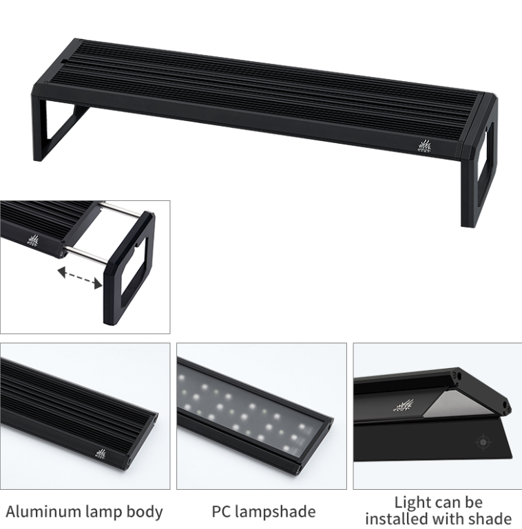 위크 아쿠아 M 시리즈 RGB UV LED 수족관 조명 - Led Planted Tank Light 리뷰 및 가격