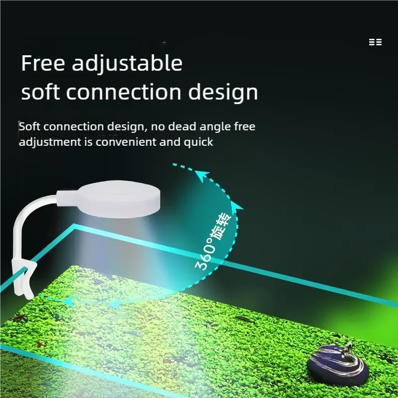 3W LED 클립형 수족관 조명 풀 스펙트럼 USB 어 - Led Planted Tank Light 리뷰 및 가격