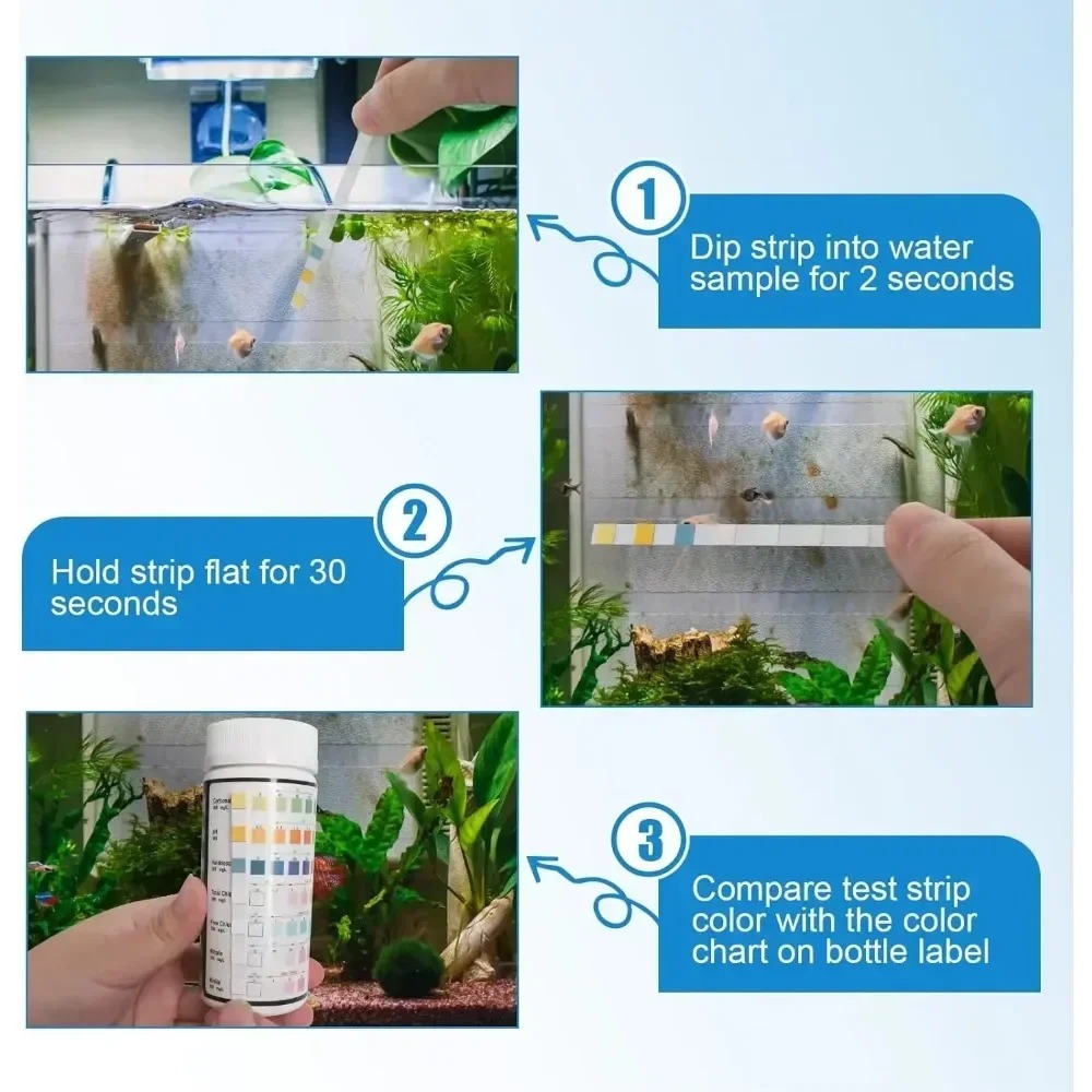 수족관 테스트 스트립 PH 품질 키트 담수 수영장 수족 - Planted Aquarium Test Kit 리뷰 및 가격