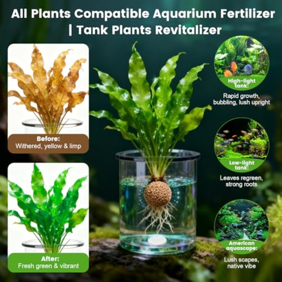 루트 탭, 수족관 식물 비료, 수족관 물 관리 탭, 물 - Planted Aquarium Fertilizer 리뷰 및 가격