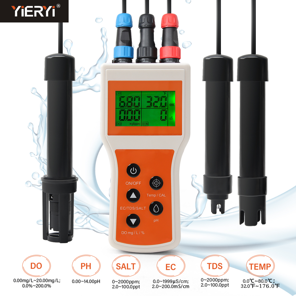 스마트 용존 산소 계량기, PH, DO, TDS, EC - Planted Aquarium Test Kit 리뷰 및 가격