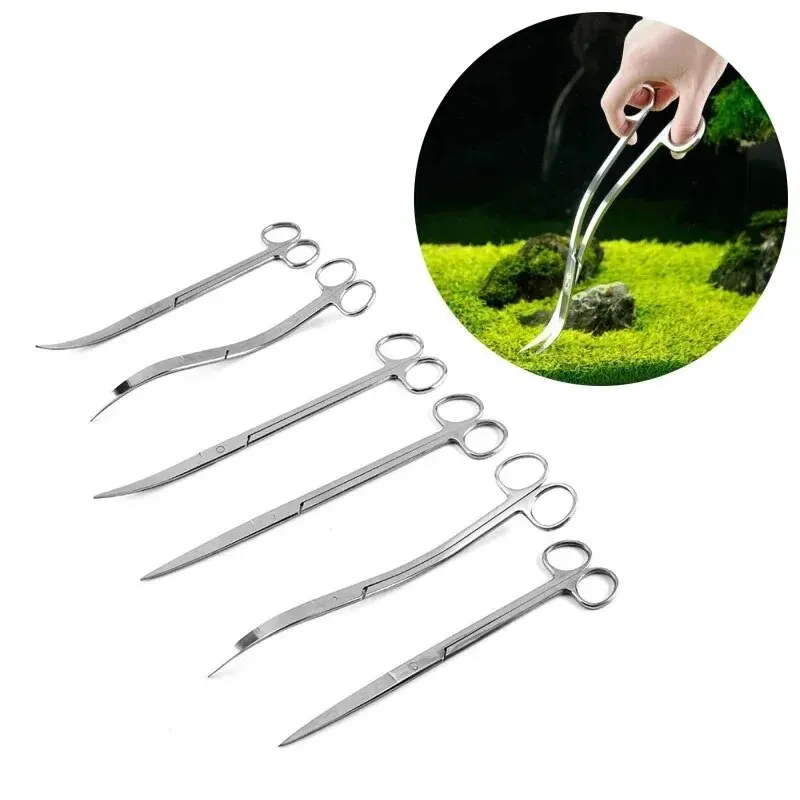 수족관 가위, 매우 긴 스테인레스 스틸 청소 도구, 수 - Planted Aquarium Tools 리뷰 및 가격
